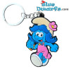 Smurfbloesem smurfin - De Smurfen sleutelhanger - 6 cm