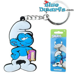 7 x Llaveros de Los Pitufos - Merchandising de Los Pitufos - Llavero de Pitufos - 6 cm