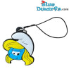 Schtroumpfette - Breloque de portable de collection Les Schtroumpfs - Visage de Schtroumpf - 5 cm