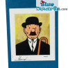 Buste Dupont - porte-clés - Tintin  Moulinsart - Moulinsart - 4 cm