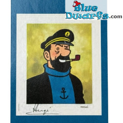 Statue tintin - Petit Buste Haddock - Moulinsart - 2017 - 7.5cm