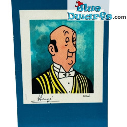 8 x Petits Bustes de Personnages Tintin - Statue Tintin - Moulinsart - 2017 - 7,5 cm