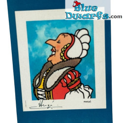 Piccolo busto di Bianca Castafiore - Figura in plastica di Tintin - Moulinsart (2017) - 7,5 cm