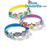 Set Creativo Braccialetti Fai-da-te dei Puffi - Braccialetti e Ciondoli dei Puffi - Totum - 21 Pezzi