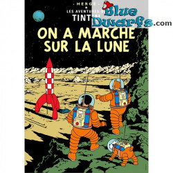 Album de Tintin: On a marché sur la lune – Affiche Tintin – Tintinimaginatio – 50 x 70 cm