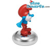 Grote Smurf - Verchroomde Smurfen Spaarpot - Nordahl Andersen - 12 cm