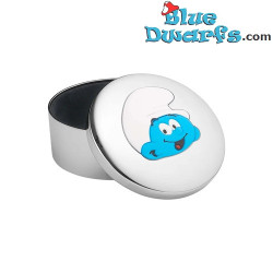 Baby Smurf - Smurf Chrome Jewelry Box - Nordahl Andersen - 7,5 cm