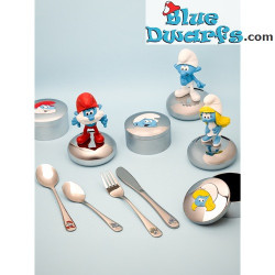 Pitufina - Hucha Cromada de Los Pitufos - Nordahl Andersen - 12 cm