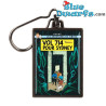 Llavero de Tintín - Vol 714 pour Sydney - Metal - 5,5 x 4 cm
