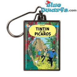 Portachiavi di Tintin - Tintin et les Picaros - Metallo - 5,5 x 4 cm