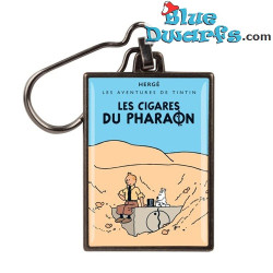 Tim und Struppi Schlüsselanhänger - Les Cigares du Pharaon - Metall - 5,5 x 4 cm