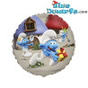 De Smurfen folieballon - Verjaardagsfeestartikelen van De Smurfen - 46 cm