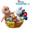 Bambino nella culla - Figurina Yolandap - 5 x 3 x 5 cm
