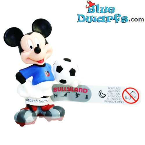 Micky Maus italienischer Fußballspieler - Disney Figur - Bullyland - 6 cm