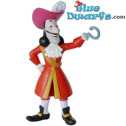 Kapitein Haak - Jake en de Nooitgedachtland Piraten figuurtje - Disney - Bullyland - 9.5 cm