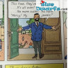 Haddock avec veste bleue - Collection de figurines en résine Tintin - N° 42262 - 12 cm