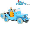 Willys CJ2A bleu - Objectif Lune - Voiture de Tintin - Échelle 1/24 - N° 4