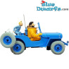 Blue Willys CJ2A - Destination Moon - Tintin Car - Scale 1/24 - No. 4