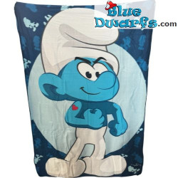 Potige Smurf Fleece Deken - De Smurfen Beddengoed - 100 x 140 cm