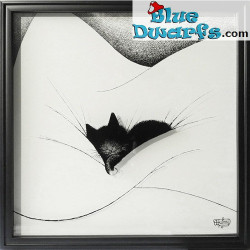 Shadow Box – Gros Dodo – Cat Nap - Dubout Cat - Parastone - 33 x 33 cm