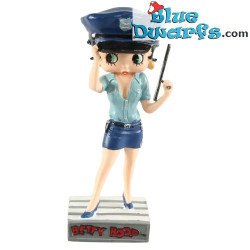 Betty Boop en tenue de policière – figurine en résine – +/- 15 cm