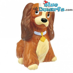 Dama - Figura de La Dama y el Vagabundo - Bullyland Disney - 4 cm