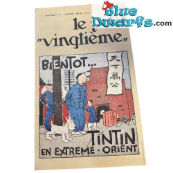 Tintin in Estremo Oriente - Figurina di Tintin - Il Loto Blu - Tintinimaginatio - 9 cm