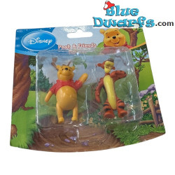 Winnie the Pooh +/- 6cm (2 figurines)