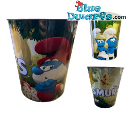 Grande Puffo – Secchiello per Popcorn dei Puffi – The Smurfs – Metallo – Merchandising del Film dei Puffi – 2025 – 21 cm