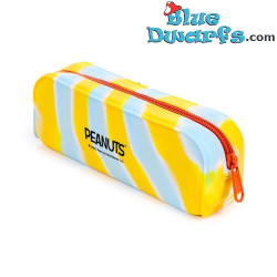 Astuccio in Silicone Snoopy & Woodstock con Ciondoli – Prodotto Snoopy – Peanuts – 19 x 7 cm