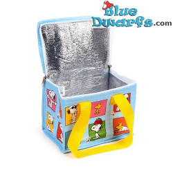 Snoopy & Woodstock Cool Lunch Bag - Snoopy Merchandise - Peanuts - 15 x 20 cm