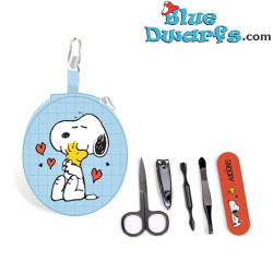 Set de Manicura de Snoopy y Woodstock – Artículo de Snoopy – Peanuts – 5 Piezas