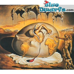 Geopolitiek kind slaat de geboorte van de nieuwe mens gade - Salvador Dalí Collectie - Beeld - Parastone - 12 cm