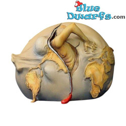 Bambino geopolitico osserva la nascita del nuovo essere umano - Collezione Salvador Dalí - Statuina - Parastone - 5 cm