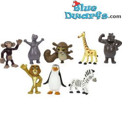Madagascar Spielset - Mini-Figuren - DreamWorks - +/- 3 cm