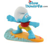 Lolsmurf op surfboard - McDonald's Happy Meal - Schleich - 2024 - 5,5 cm