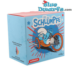 Para-fietser Brilsmurf - McDonald's Happy Meal - Schleich - 2024 - 5,5 cm