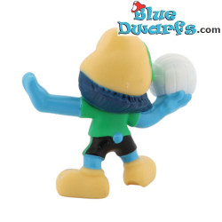 Pitufina Tormenta juega al balonmano - McDonald's Happy Meal - Schleich - 2024 - 5,5cm