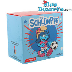 Bouton d'or schtroumpfette joue au football - McDonald's Happy Meal - Schleich - 2024 - 5,5cm