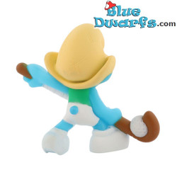 Schtroumpf Paysan Jouant au Hockey - McDonald's Happy Meal - Schleich - 2024 - 5,5cm