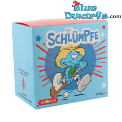 Farmer Smurf Playing Hockey - Mc Donalds Happy Meal - Schleich - 2024 - 5,5cm