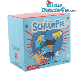 Pitufilirio pitufina haciendo Breakdance - McDonald's Happy Meal - Schleich - 2024 - 5,5cm