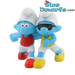McDonald's - 15 Pitufos Schleich Juegos Olímpicos - Set Completo de Happy Meal 2024 - Con Cajas - 5,5 cm