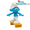 Pitufo Skateboard - Figura de Los Pitufos - Giochi Preziosi - 5,5 cm