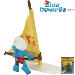 Super Smurfs - 5 Sporty Smurfs in Original Old Boxes - MIB - Schleich