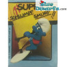 Super Puffi - 5 Puffi sportivi nelle confezioni originali d’epoca - MIB - Schleich