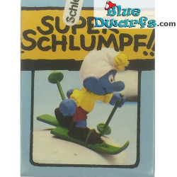 Super Puffi - 5 Puffi sportivi nelle confezioni originali d’epoca - MIB - Schleich