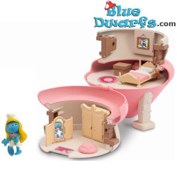 Set di 5 Case dei Puffi - Playset Chiave Magica - 5 Personaggi - Giochi Preziosi - 2024