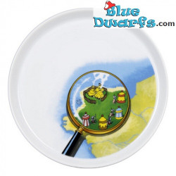 The Gallic Village Map – Astérix & Obélix Porcelain Plate – 20 cm