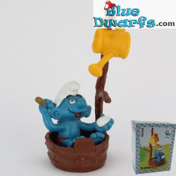 40235: Puffo che fa la doccia (Super puffo) - Schleich - 5,5cm